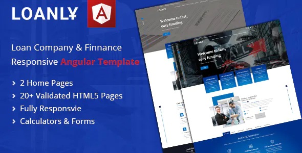 Banking Angular Template