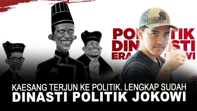 Kaesang Pangarep Terjun ke Politik, Lengkap Sudah Dinasti Politik Jokowi!