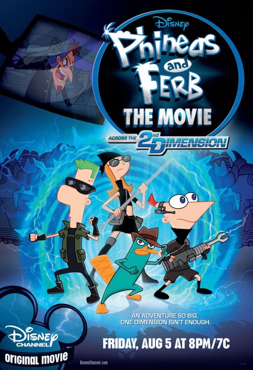 Ver Phineas Y Ferb A Traves De La Segunda Dimension (2011) Audio Latino