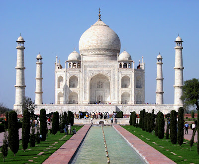 Taj Mahal mausoleum - India