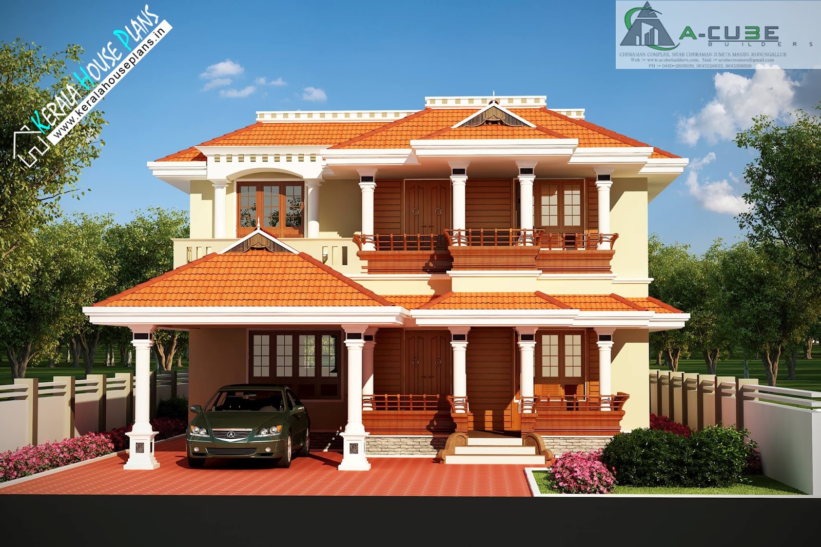 Beautiful Kerala Traditional house design Kerala House 