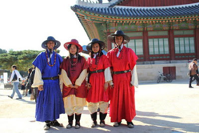 Rent free Hanbok, only at Gyeongbokgung