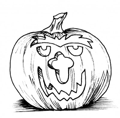 Halloween Pumpkin Coloring Pages