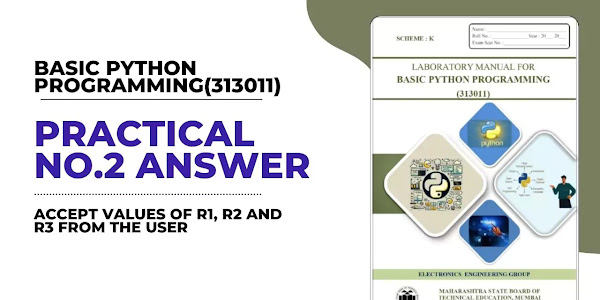 Basic Python Programming (313011) Practical No.6 Write Python program ...