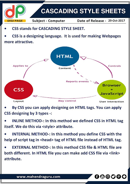 DP | Cascading Style Sheets ( CSS ) | 29 - 10 - 17