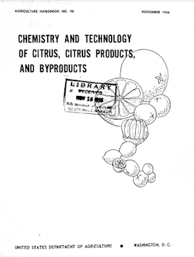 Chemistry and Technology of Citrus, Citrus Products and Byproducts
