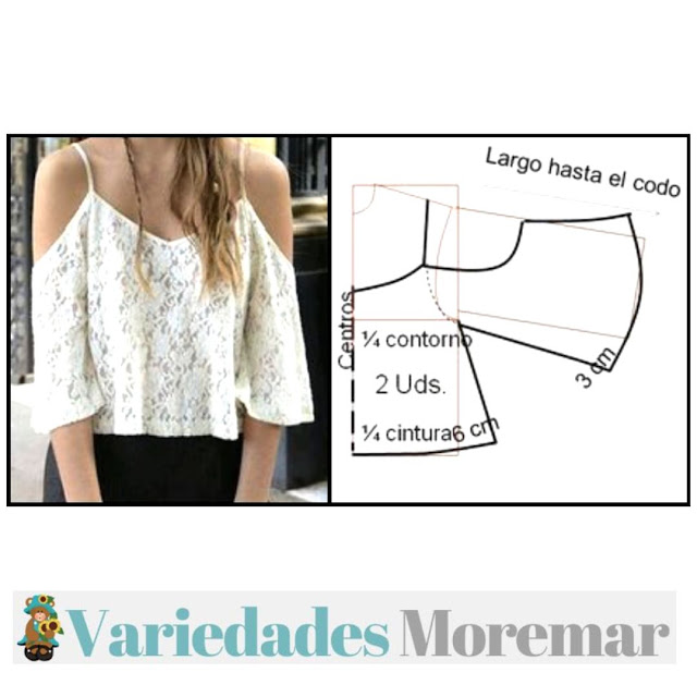 Blusa de Hombros Descubiertos