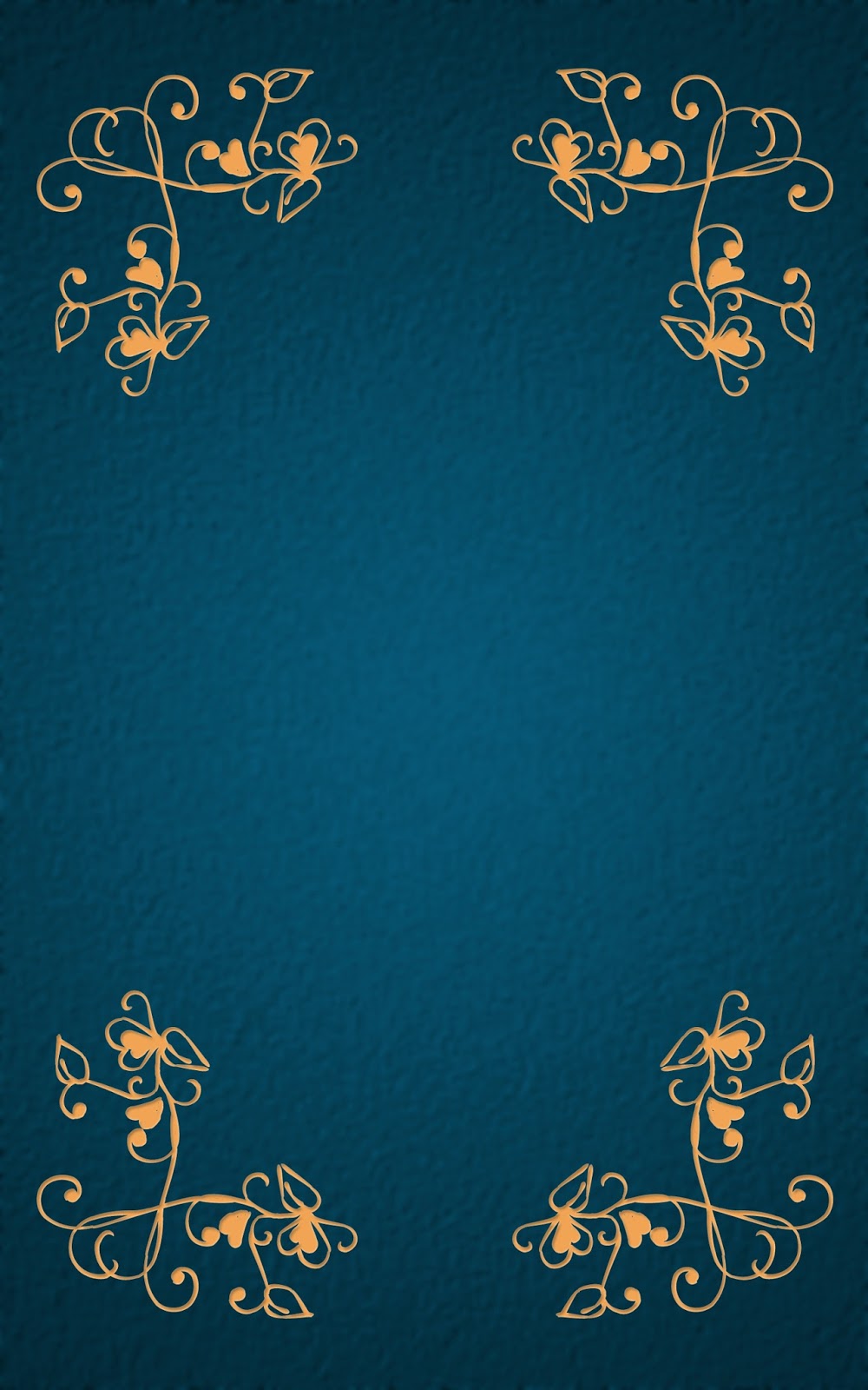 いーブックデザイン 電子書籍用表紙画像フリー素材 008 飾り罫 青