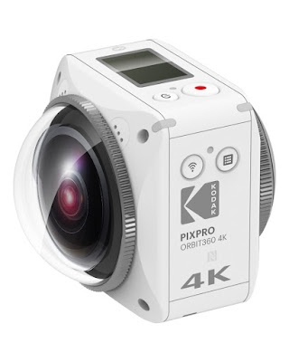 KODAK PIXPRO ORBIT360 4K 360 Degree VR Action Video Camera
