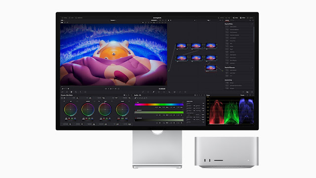 En el Mac Studio con el chip M2 Max, los diseñadores de gráficos animados pueden renderizar contenidos con After Effects un 50 % más rápido que con el modelo de la generación anterior.