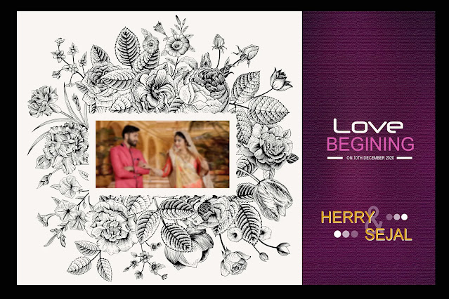 12x18 Wedding COVER PSD Pack 002