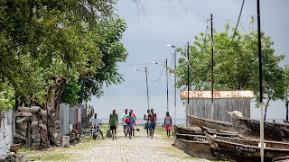 People walking in the street