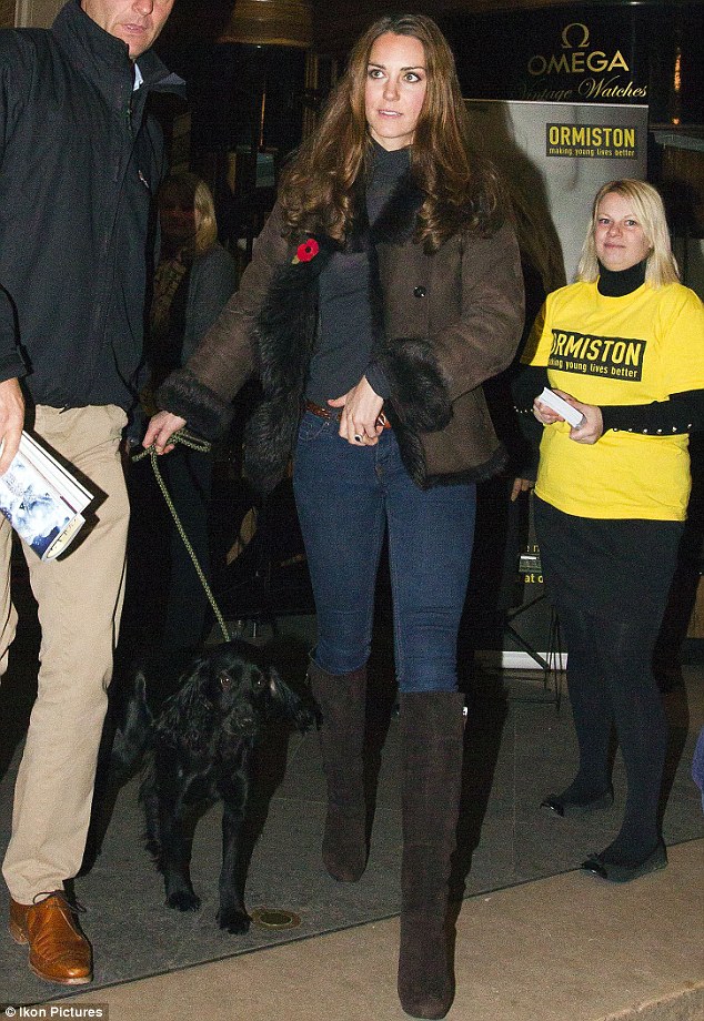 Kate Middleton, Duchess of Cambridge, Takes Her Pup to Charity Event