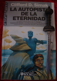 Portada del libro La autopista de la eternidad, de Clifford D. Simak