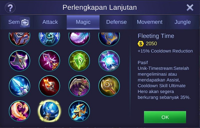 Build Item Angela Mobile Legends Terbaik dan Terbaru 2019