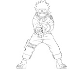 #10 Naruto Coloring Page