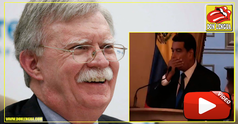 John Bolton se burló del apagón que "Cagó" a Nicolás maduro