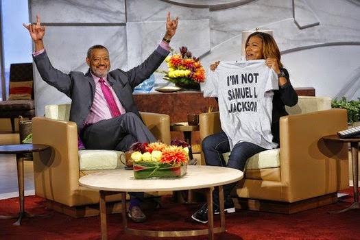 Blackish's Lawrence Fishburne Stops by The Queen Latifah Show