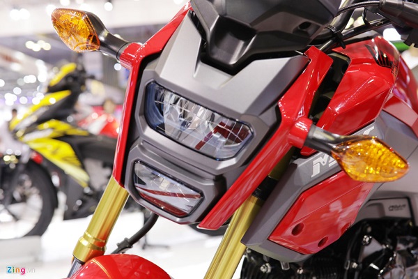 honda msx 125 duoc trang bi den pha led