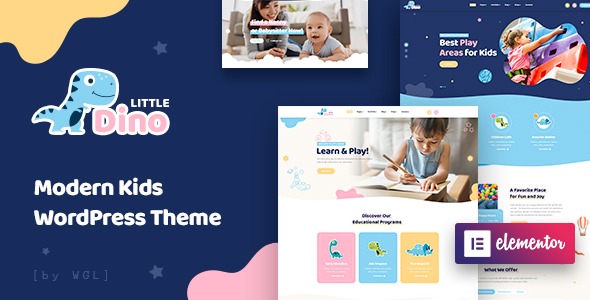 Littledino v1.2.3 – Modern Kids WordPress Theme: Free Download