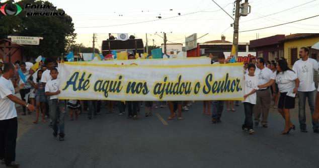 7ª marcha para Jesus é sucesso em Limoeiro