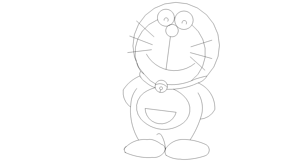 Kumpulan Gambar Kartun Doraemon Dari Pensil Kolek Gambar