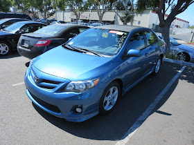 Corolla with factory matched paint from Almost Everything Auto Body.