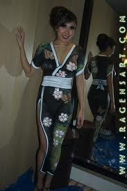 japanesse body painting