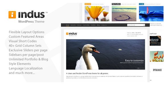 Indus WordPress Theme Free Download by ThemeForest.