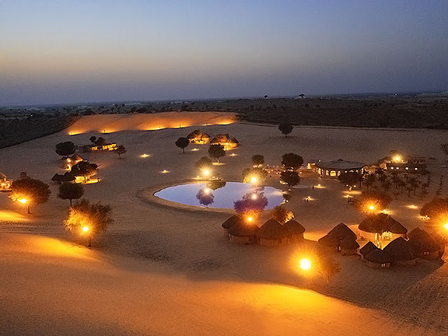 Rajasthan Khimsar Sand Dunes Village