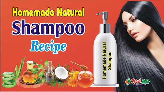 Homemade Natural Shampoo Recipe