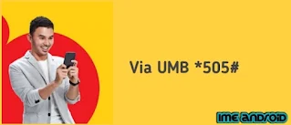 Pinjam pulsa Indosat via umb