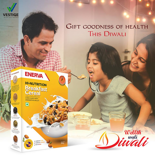 Vestige New Product Enerva Hi-Nutrition Breakfast Cereal Launched