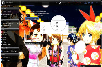 Facebook Theme  Nisekoi