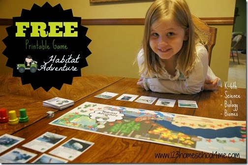 FREE Biome Science Game for kids