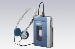 Sony’s first cassette Walkman