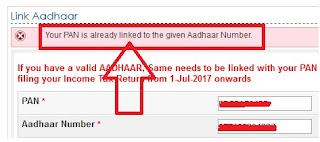 Link Aadhaar To Pan