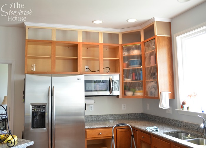 Extending Kitchen Cabinets To The Ceiling The Stonybrook 