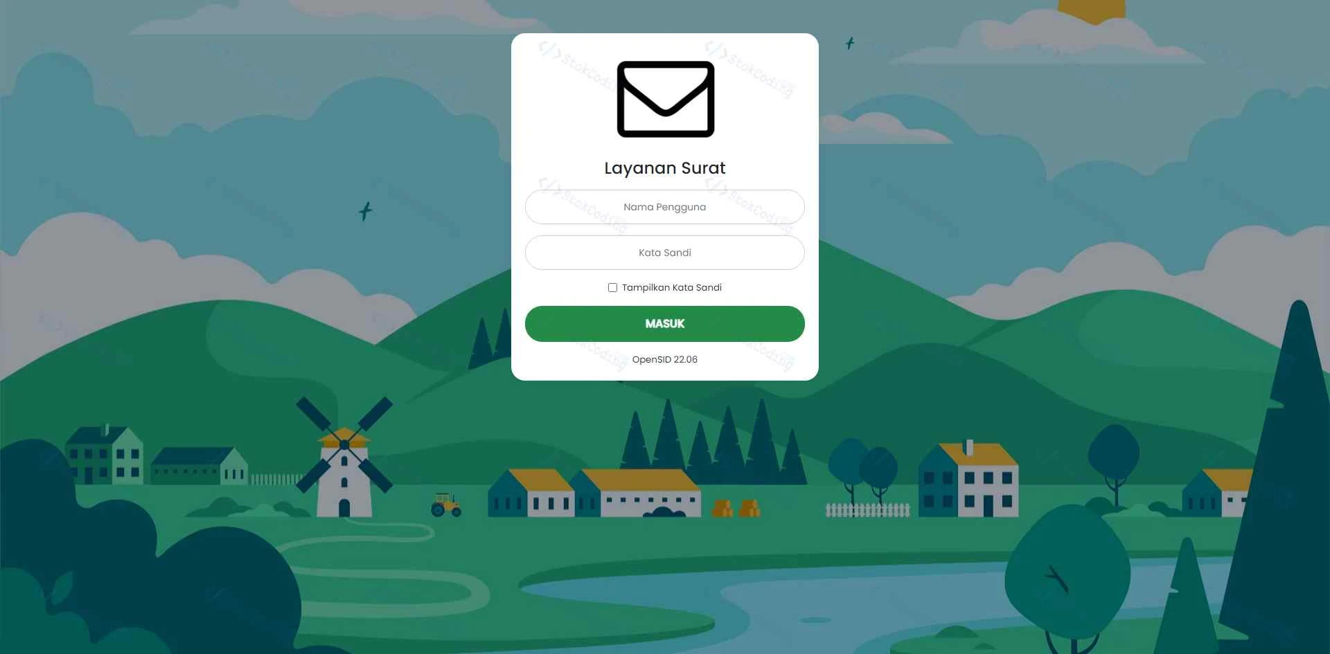 Aplikasi Layanan Surat Desa Berbasis Web (Codeigniter)