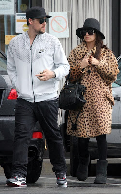 Nicole Richie And Joel Madden at Sushi Lunch 