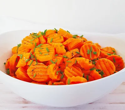 Chive Buttered Carrots