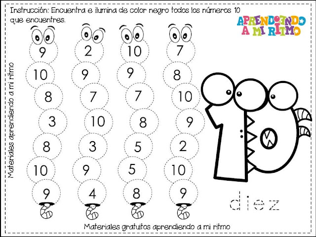 fichas-trabajar-aprender-numeros-preescolar