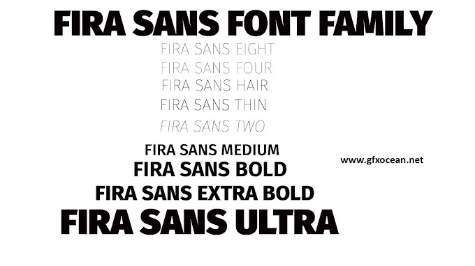 Fira Sans Font Family Download Free