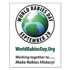 WORLD RABIES DAY - 28 SEPTEMBER, 50,000 PEOPLE KILLED OF RABIES IN ASIA EVERY YEAR