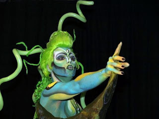 Theatre Show Pictures of Body Painting