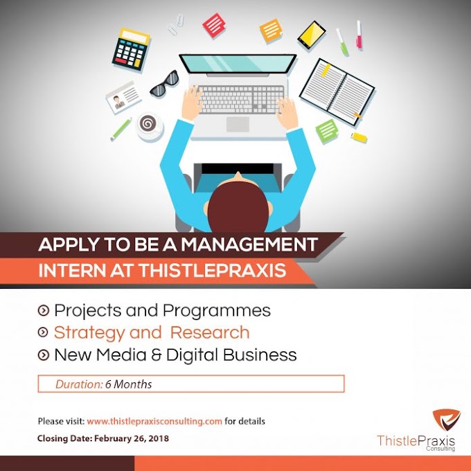 ThistlePraxis Management Trainee Programme for Nigerian Graduates 2018 (Internship Programme)