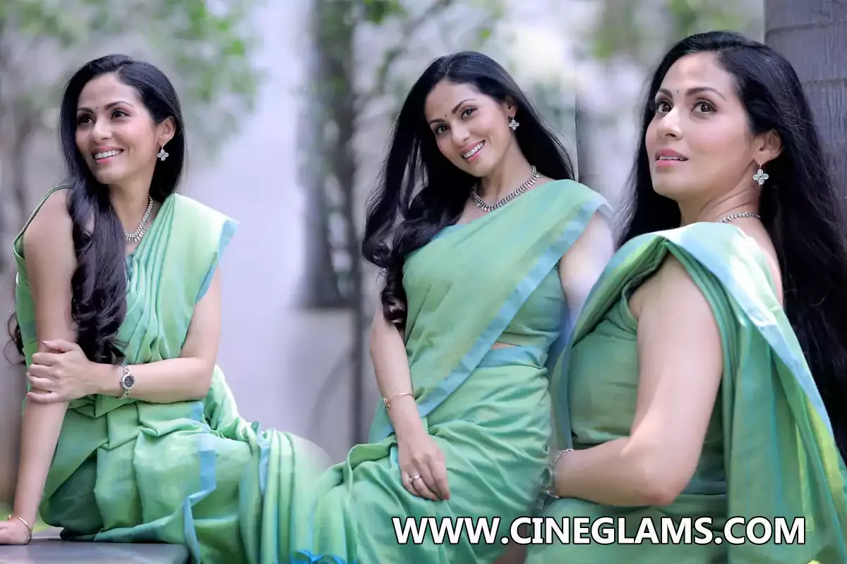 Actress Sadha Traditional looks in Saree photoshoot Stills