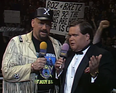 WCW Starrcade 1992 - Jim Ross makes his last WCW PPV appearance with Jesse Ventura