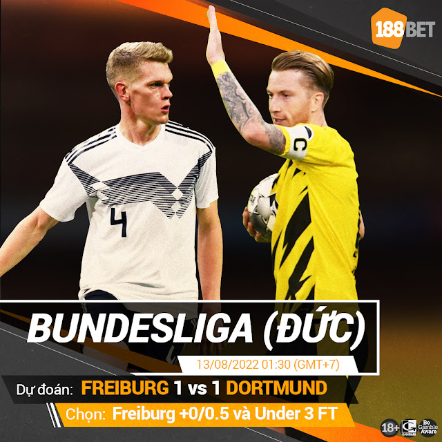 NHẬN ĐỊNH BUNDESLIGA FREIBURG VS DORTMUND