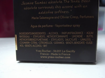 Yves Rocher Parfumová voda So Elixir zloženie